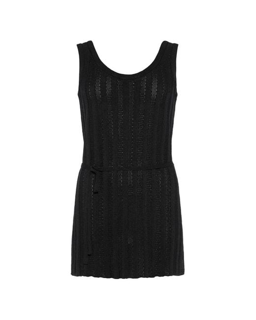 Eres Black Tangente Top