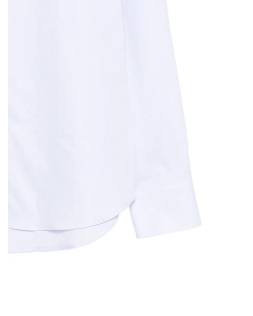 Canali White Buttoned Shirt for men