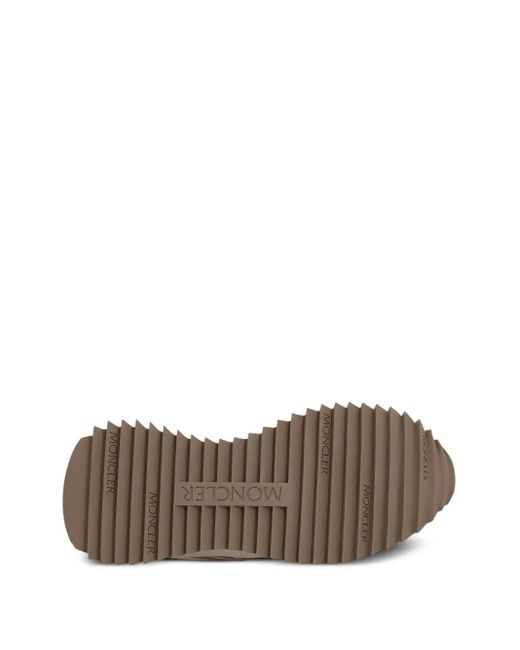 Moncler Pink Pacey 2 Logo-Detail Platform Sneakers