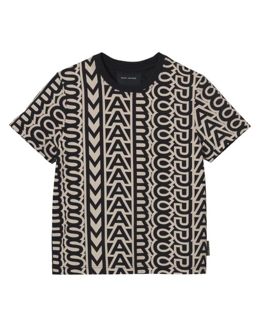Marc Jacobs Black Baby Monogram-print T-shirt