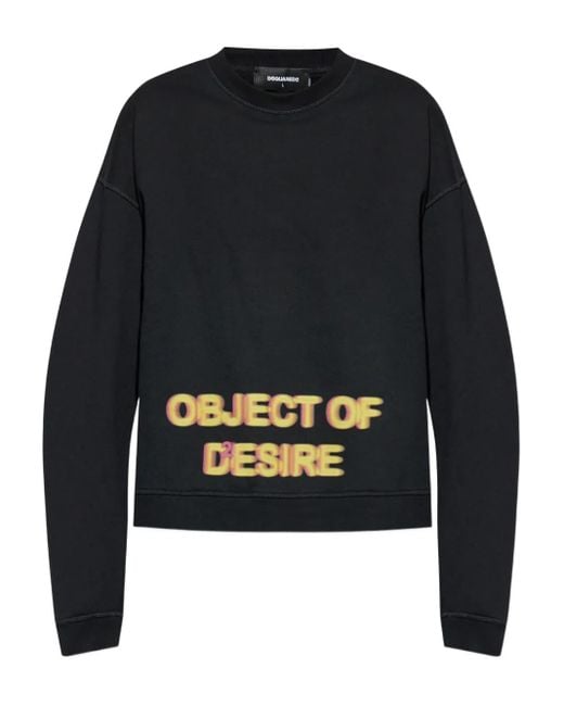 メンズ DSquared² Object Of Desire Sweatshirt Black