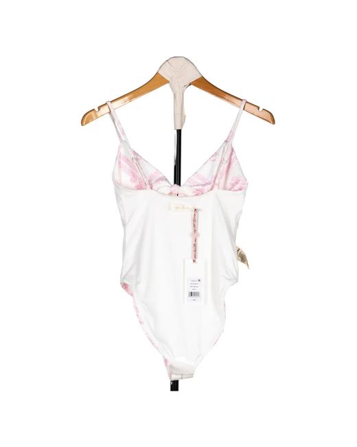 LoveShackFancy White Zyra Swimsuit