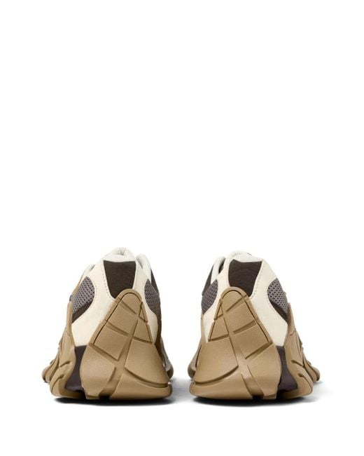CAMPERLAB Brown Tormenta Panelled Sneakers