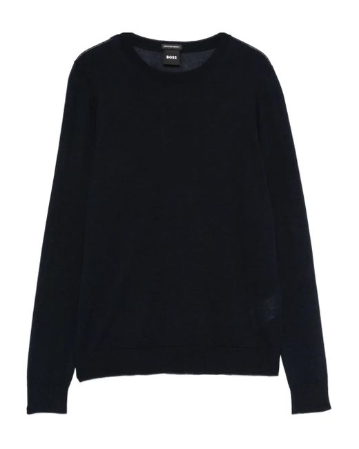 Boss Black Virgin Wool Sweater