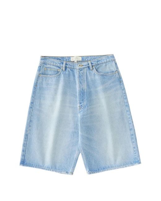 Studio Nicholson Marylebone Shorts in het Blue voor heren