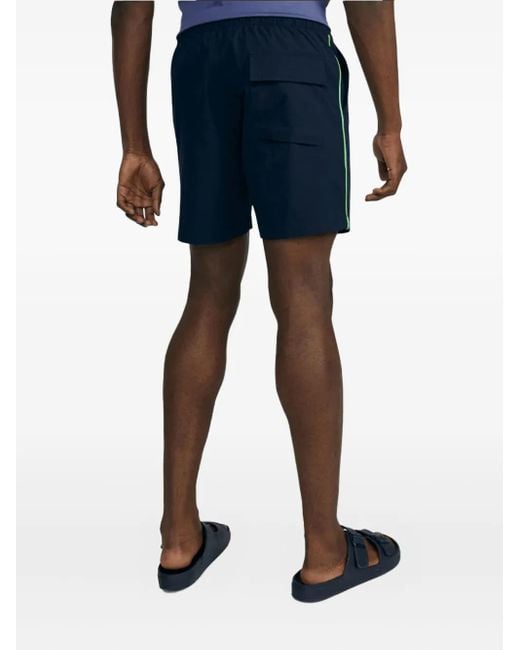 Psycho Bunny Blue Leo Shorts for men