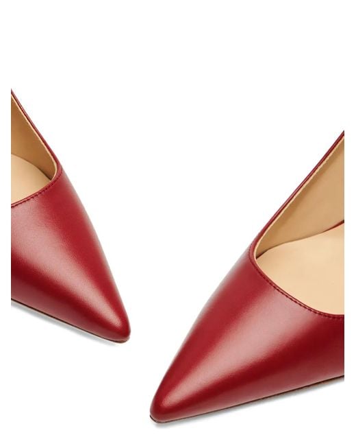 Stuart Weitzman Pink Pointed-Toe Stiletto Pumps