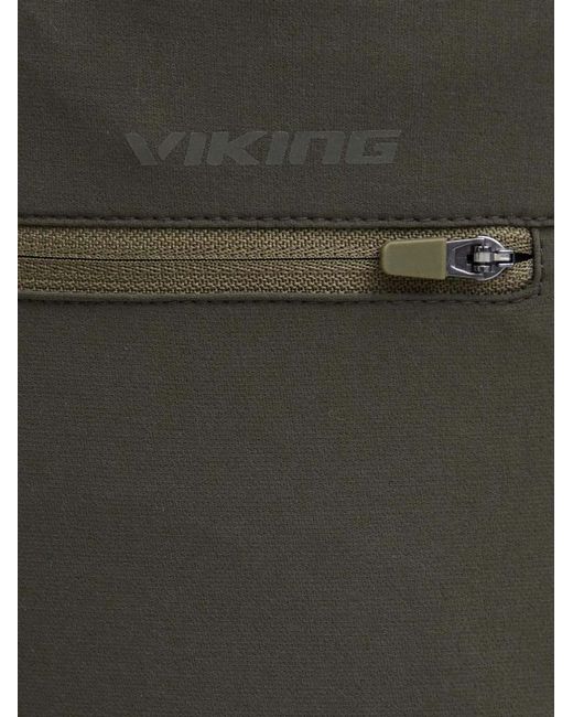 Viking Black Zip-Off Performance Trousers for men