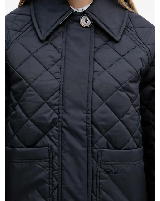 Barbour Blue Laoise Quilted Jacket