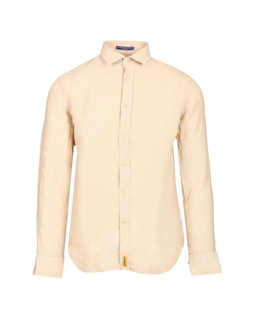 B.D. Baggies Natural Aloha Linen Shirt for men
