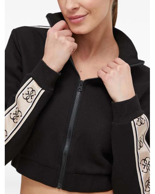 Guess Cropped Jack Met Logoband in het Black