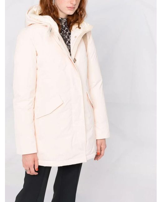 Woolrich Multicolor Padded Short Coat