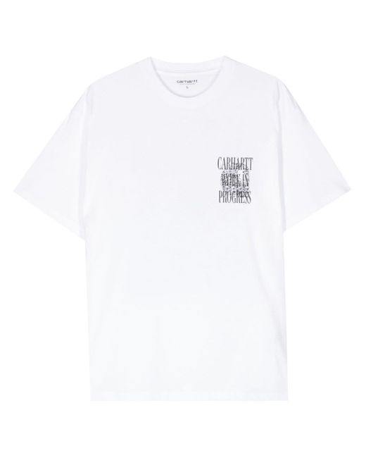 Carhartt White Always A Wip T-shirt for men
