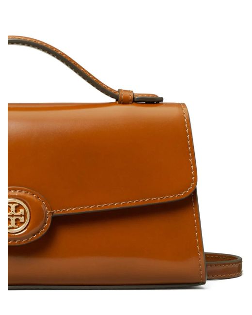 Tory Burch Brown Robinson Mini Bag