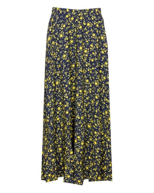 Essentiel Antwerp Rok Met Bloemenprint in het Green