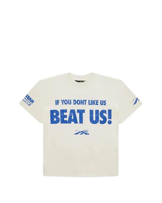 HELLSTAR Blue Short-Sleeve T-Shirt for men
