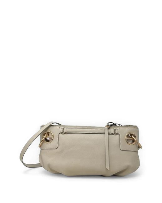 Borbonese Natural Ring London Crossover Shoulder Bag