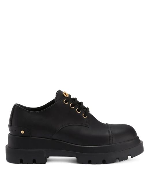 Giuseppe Zanotti Black Lapley Derby Shoes