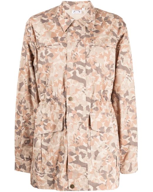 The Upside Natural Camouflage-print Organic Cotton Jacket