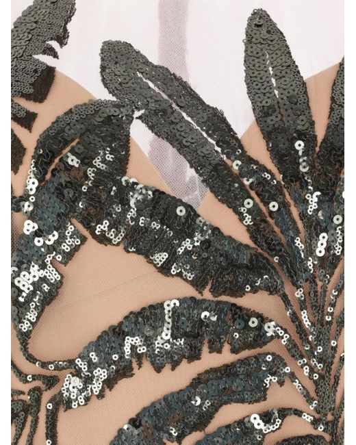 Elie Saab ビジュートリム ドレス Multicolor