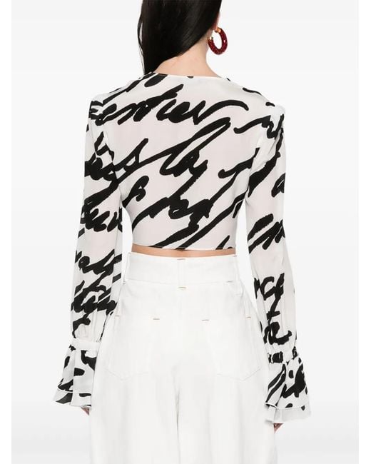 Balmain Black Silk Shirt For