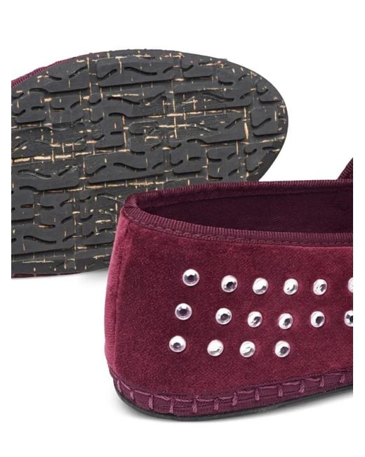 Flabelus Purple Mae Ballet Flats