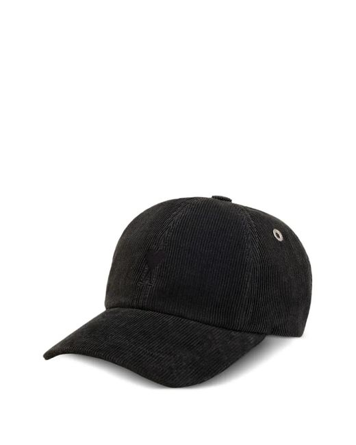 AMI Baseballkappe Aus Cord in Black für Herren