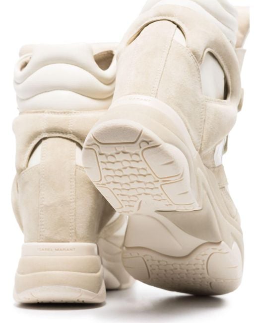 ISABEL MARANT Zwarte sneaker met sleehak - Artishock Luxe en exclusieve mode