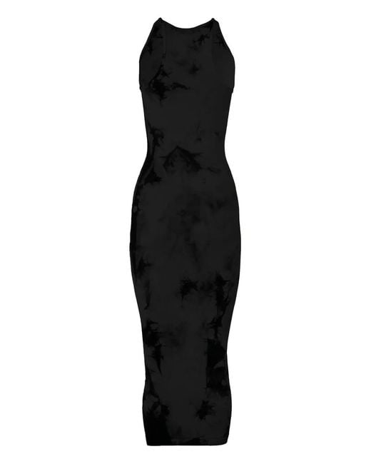 Wolford Black Tie-Dye Fatal Dress