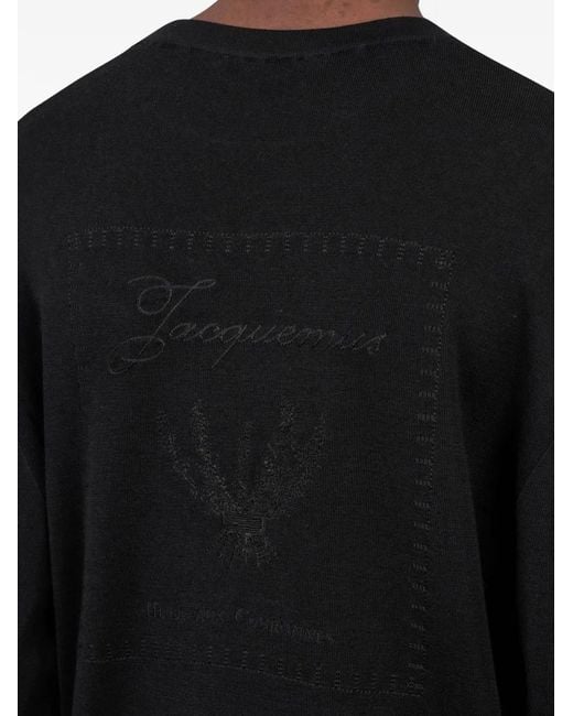 Jacquemus Black Rosemary Jumper for men