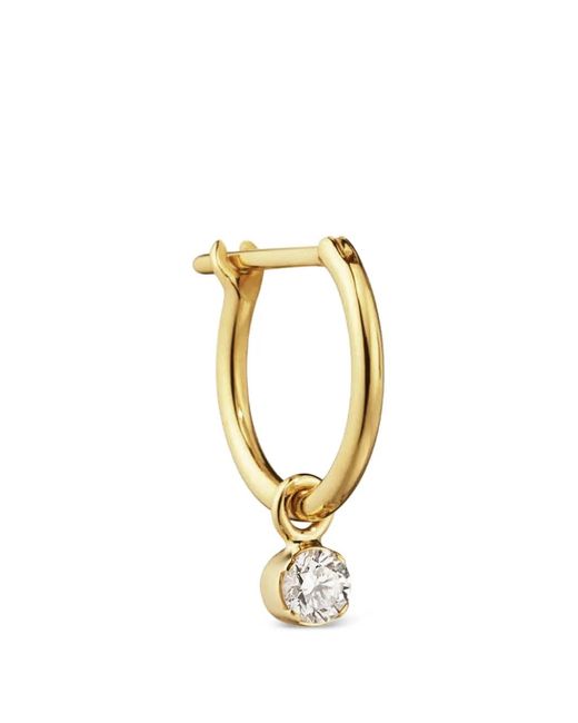 Sophie Bille Brahe Metallic Lily Petit Diamant Diamond Earrings