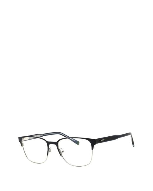 Lacoste Blue Square-Frame Glasses for men