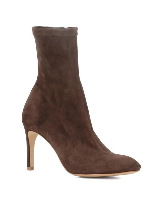 Roberto Del Carlo Brown Pointed-Toe Boots