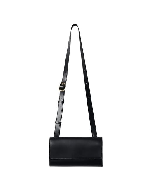 The Row White Buckle-Strap Cross Body Bag