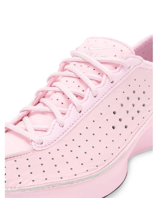 Nike Pink Air Superfly Perforated Panelled Sneakers