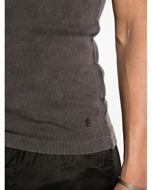 Etudes Studio Black Ribbed Tank Top