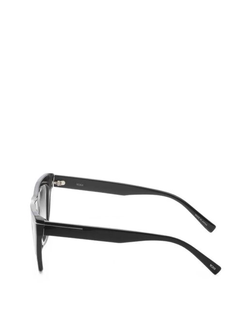 Tumi Black Square-Frame Glasses