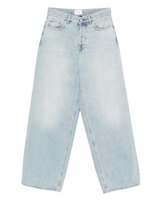 Haikure Blue Cotton Jeans