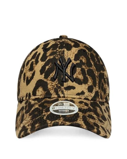 KTZ Natural Leopard-Print 9Twenty Baseball Cap