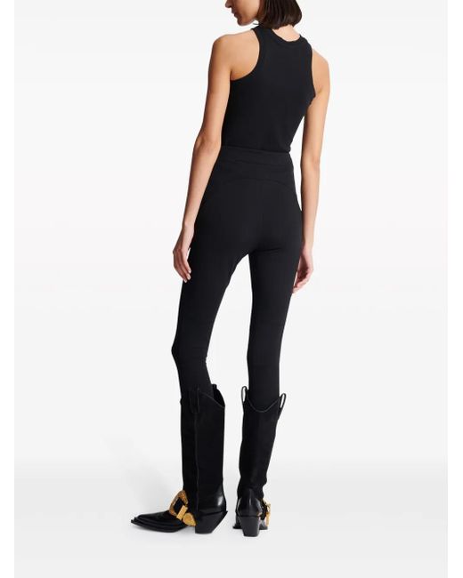 Balmain 6ボタン ニットレギンス Black