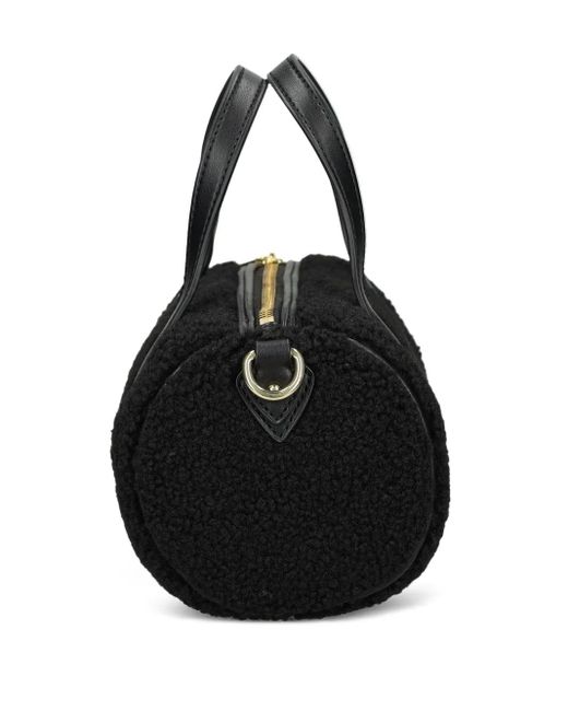 Love Moschino Black Top-Handle Chain Tote Bag