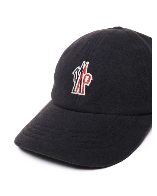 Cappello Da Baseball Con Applicazione di Moncler in Blue da Uomo