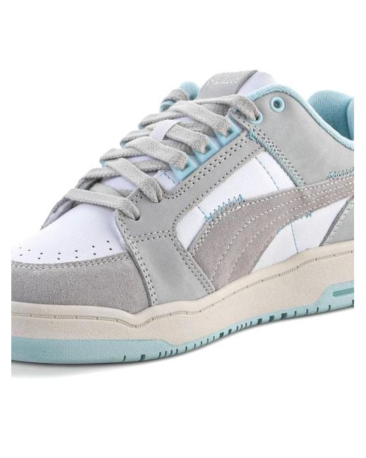 PUMA White Slipstream Sneakers