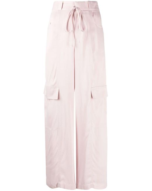 Pantaloni con tasche cargo di Aeron in Pink
