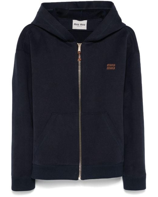 Miu Miu Jack Met Capuchon in het Blue