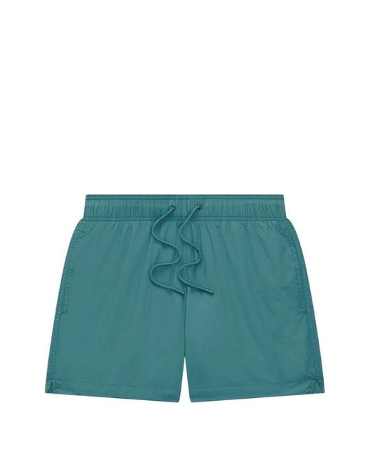 Frescobol Carioca Green Salvador Drawstring Swim Shorts for men