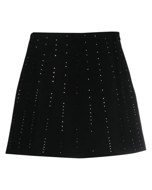 Viktor & Rolf Black Lucy Star Crystal-Embellished Skirt