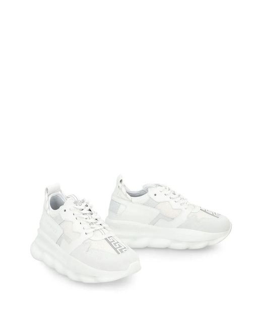 Versace White Sneakers for men