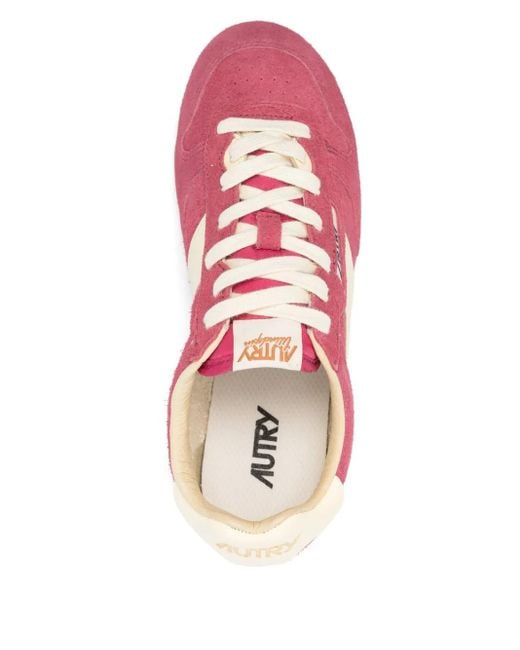 Autry Pink Windspin Low Wom Sneaker