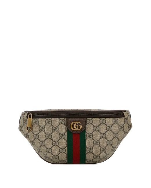 Gucci Gray Small Ophidia Belt Bag for men